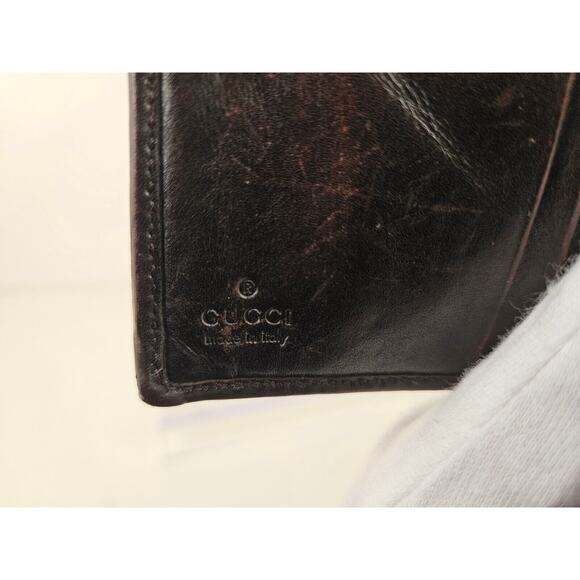 Authentic GUCCI women's brown guccisima canvas wallet - Picture 13 of 16